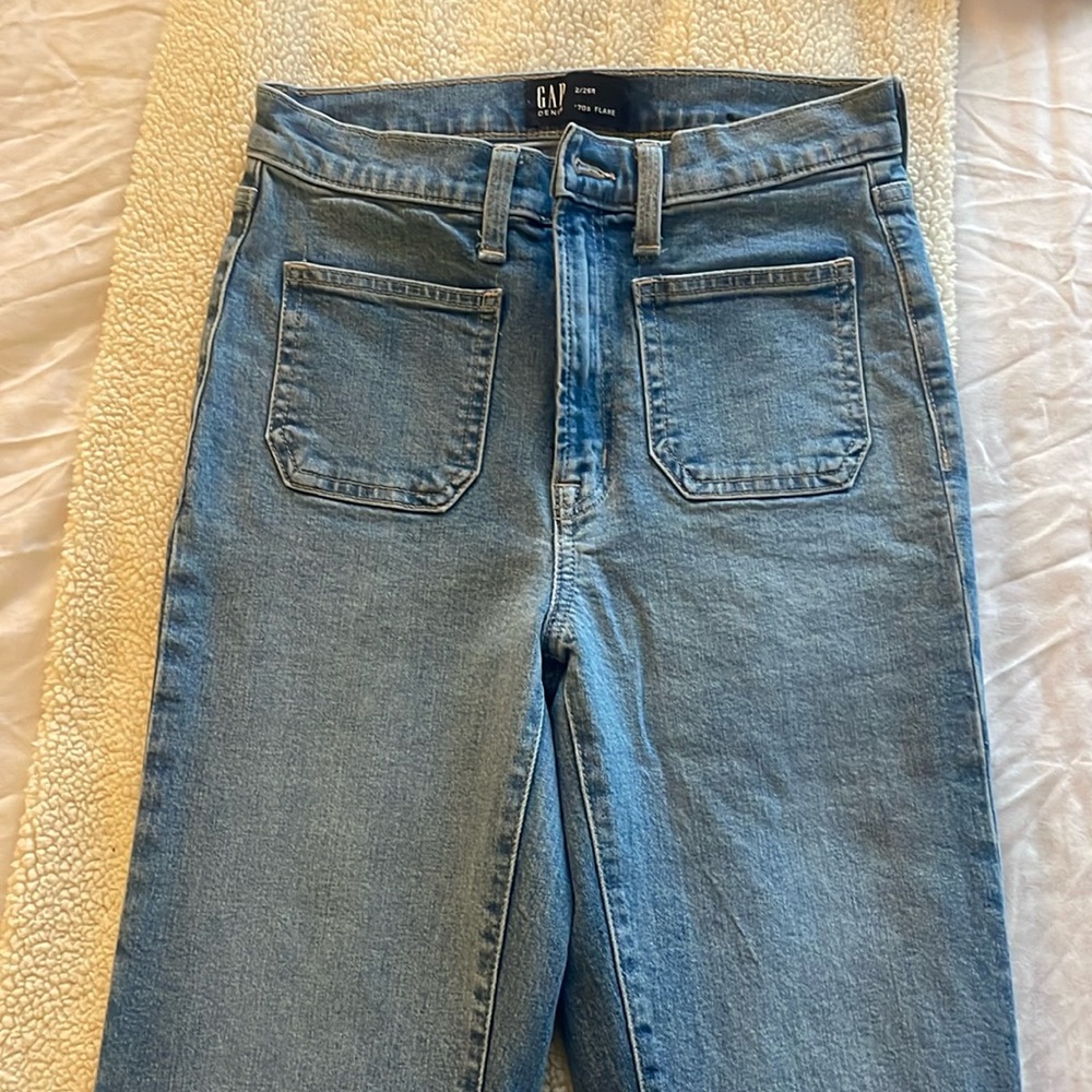Gap flare jeans